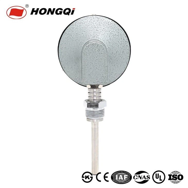 Stainless Material Temperature Gauge 0-150°C With Bottom Mount