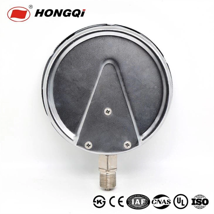 150mm Lower/Back Mount glyecerine oil filled Vibration-resistant Manometer M20*1.5,G1/2'',1/2'' NPT ±1.6% Accuracy