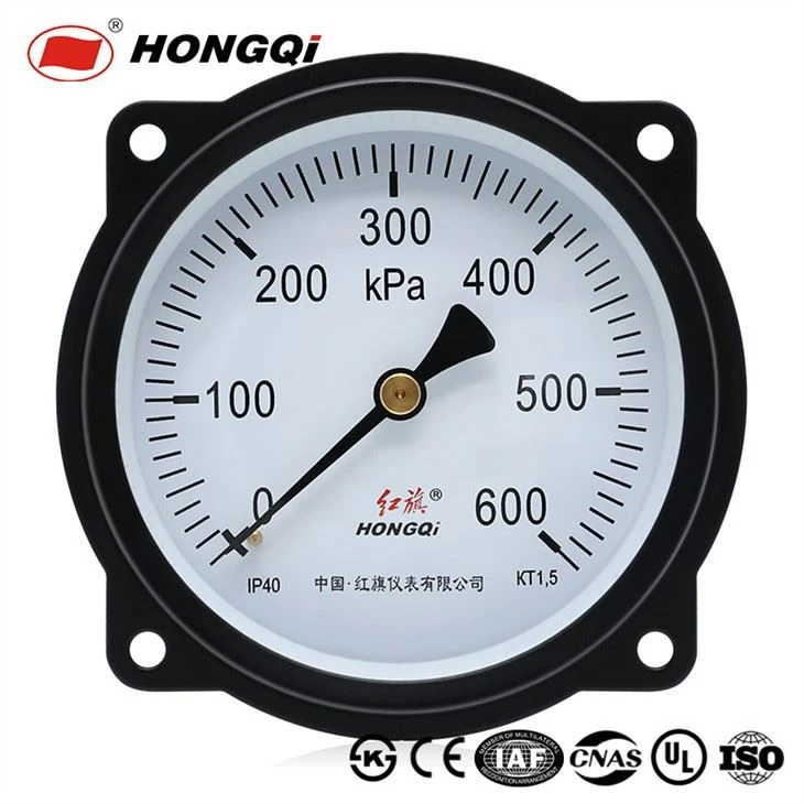 Manometers Axiale randaansluiting Type 100 mm/4 inch