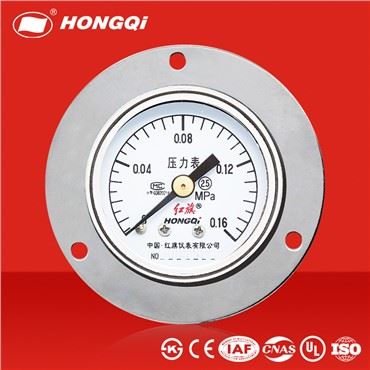2,5 inch roestvrijstalen vloeistofgevulde manometer